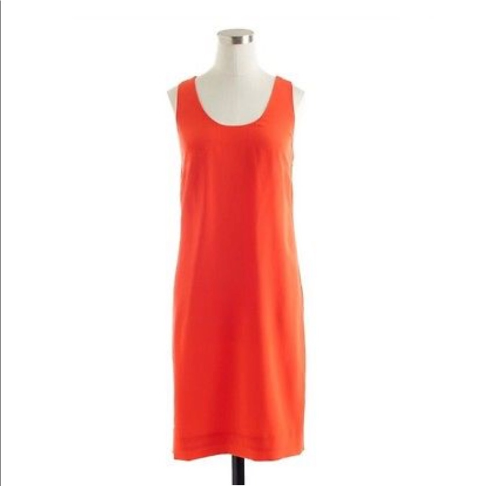 J Crew Twist Back Silk Dress - Picture 2 of 4